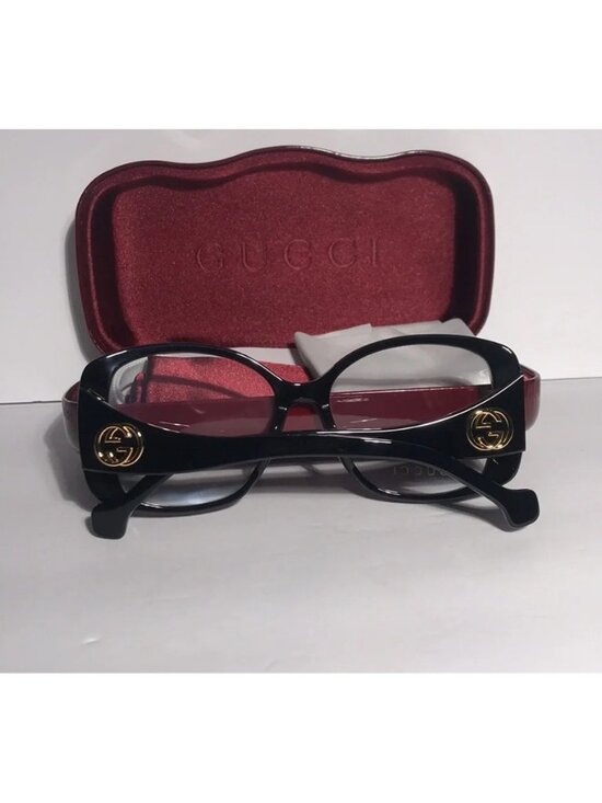 New Authentic Gucci GG1236o Black Women\'s Glasses main image 5